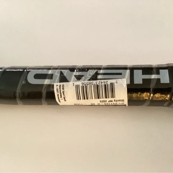 New w/ tag’s unstrung HEAD Gravity Tennis Racket in Black and Blue - Picture 4 of 8